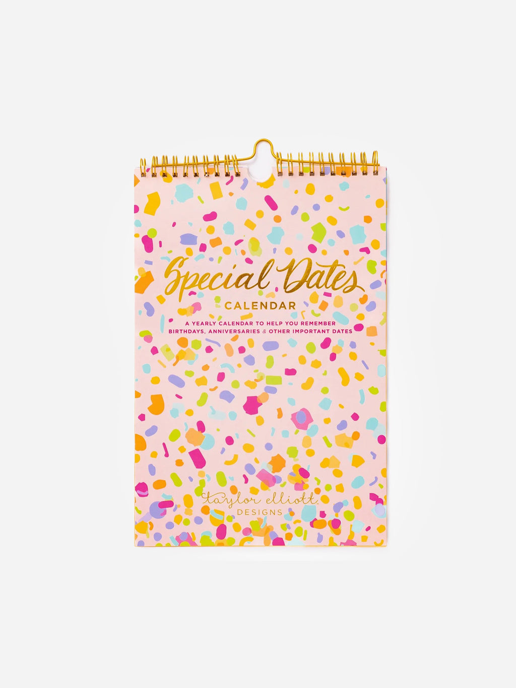 Taylor Elliot Designs Special Dates Calendar - Saint Bernard