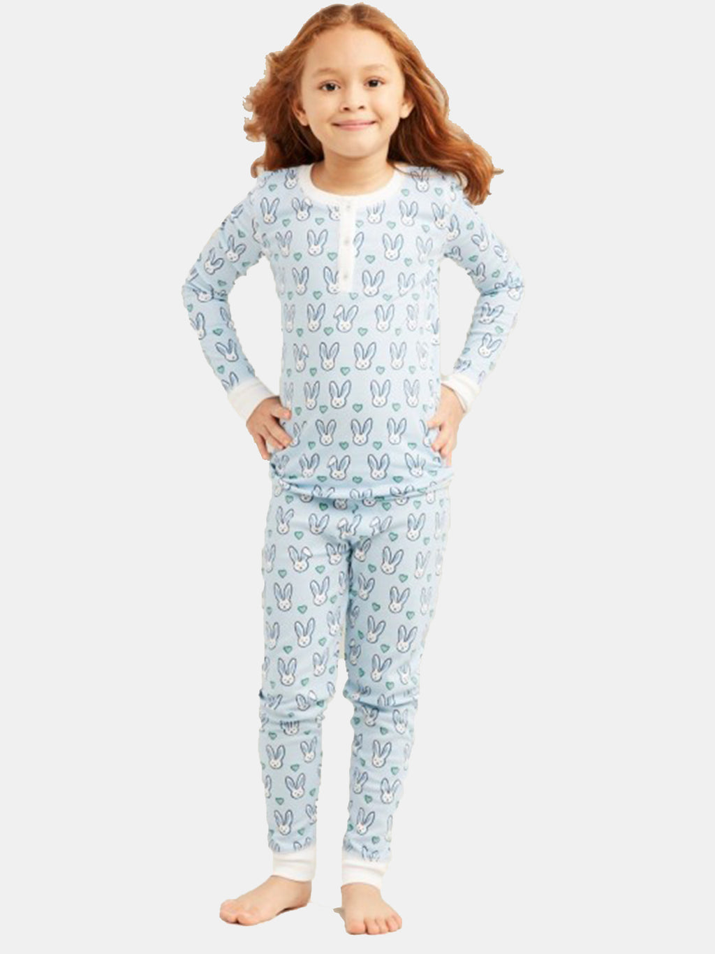 Roller Rabbit Kid's Love Bunnies Pajamas - Saint Bernard