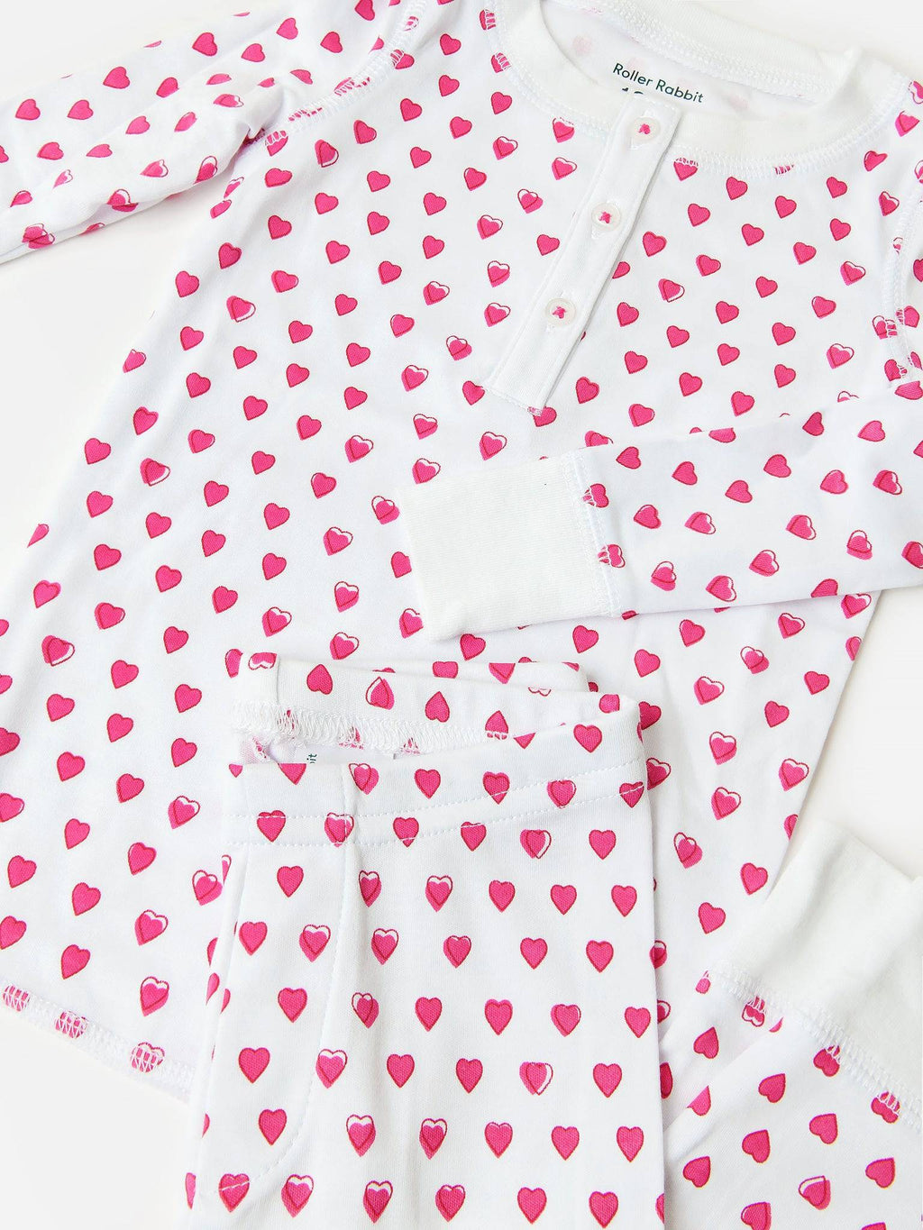 Roller Rabbit Kids' Heart Pajama - Saint Bernard