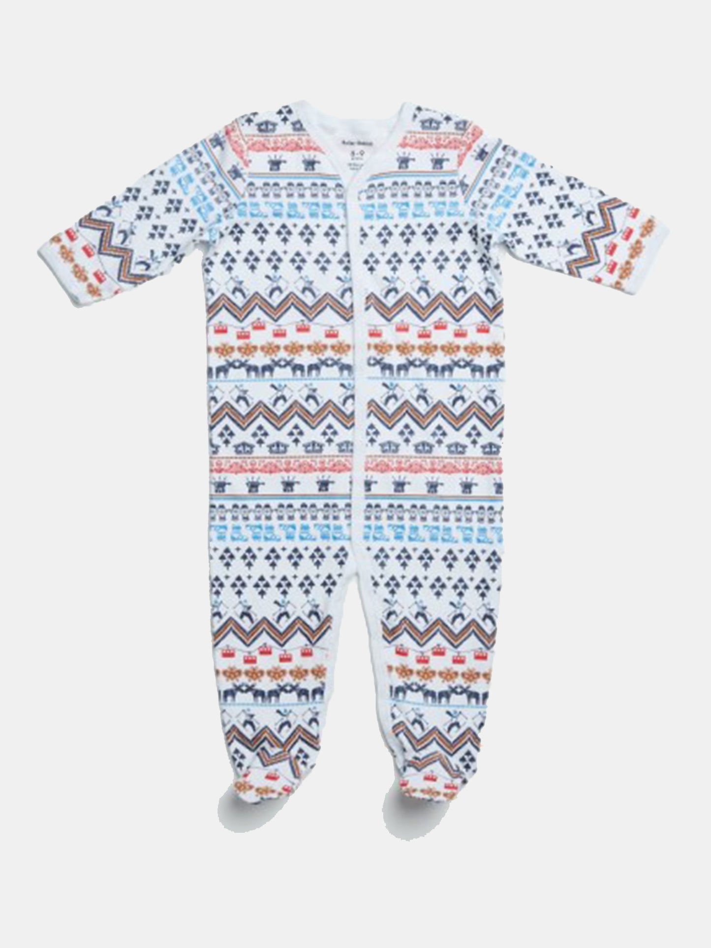 Roller Rabbit Infant Chalets Footie Pajamas