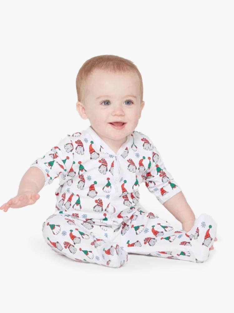 Roller Rabbit Kids' Gnoels Footie Pajamas - Saint Bernard