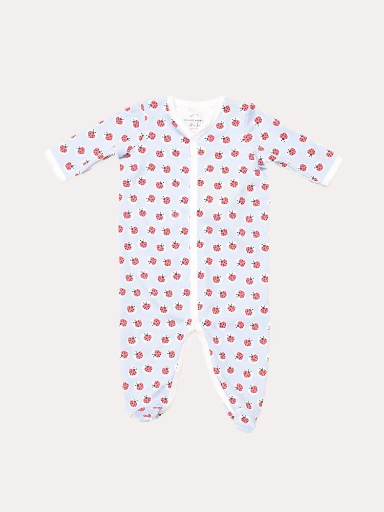 Roller Rabbit Infant Love Bug Footie Pajamas - Saint Bernard