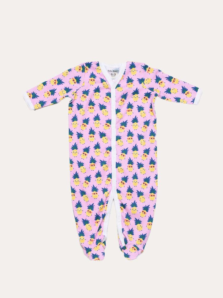 Roller Rabbit Baby Pina & Colada Footie Pajama - Saint Bernard