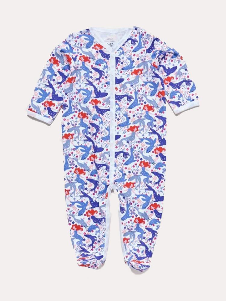 Roller Rabbits Infant Selkie Footie Pajamas - Saint Bernard
