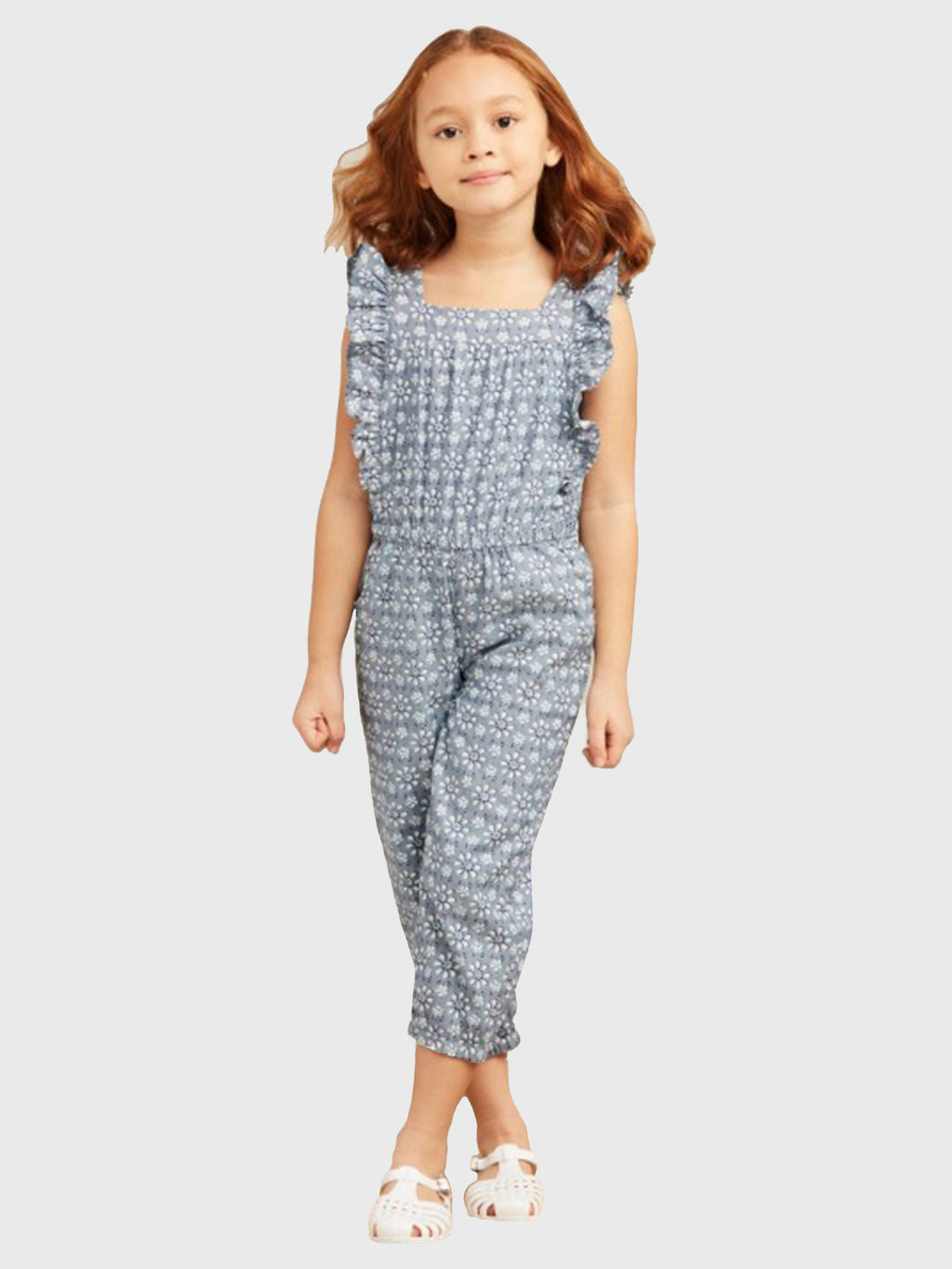 Roller Rabbit Girls' Wythe Myla Romper - Saint Bernard