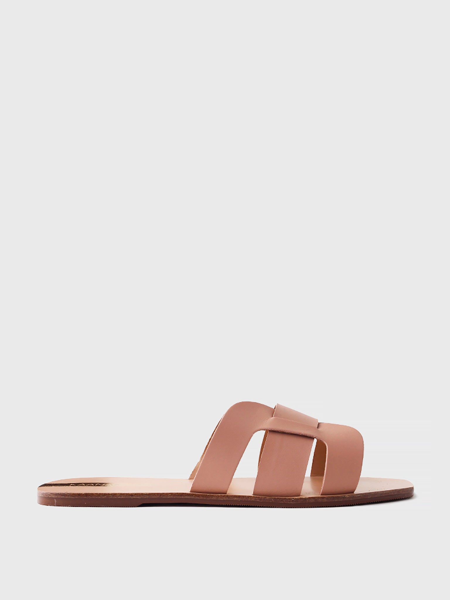 KAANAS Women's Tania Geometric Leather Sandal - Saint Bernard