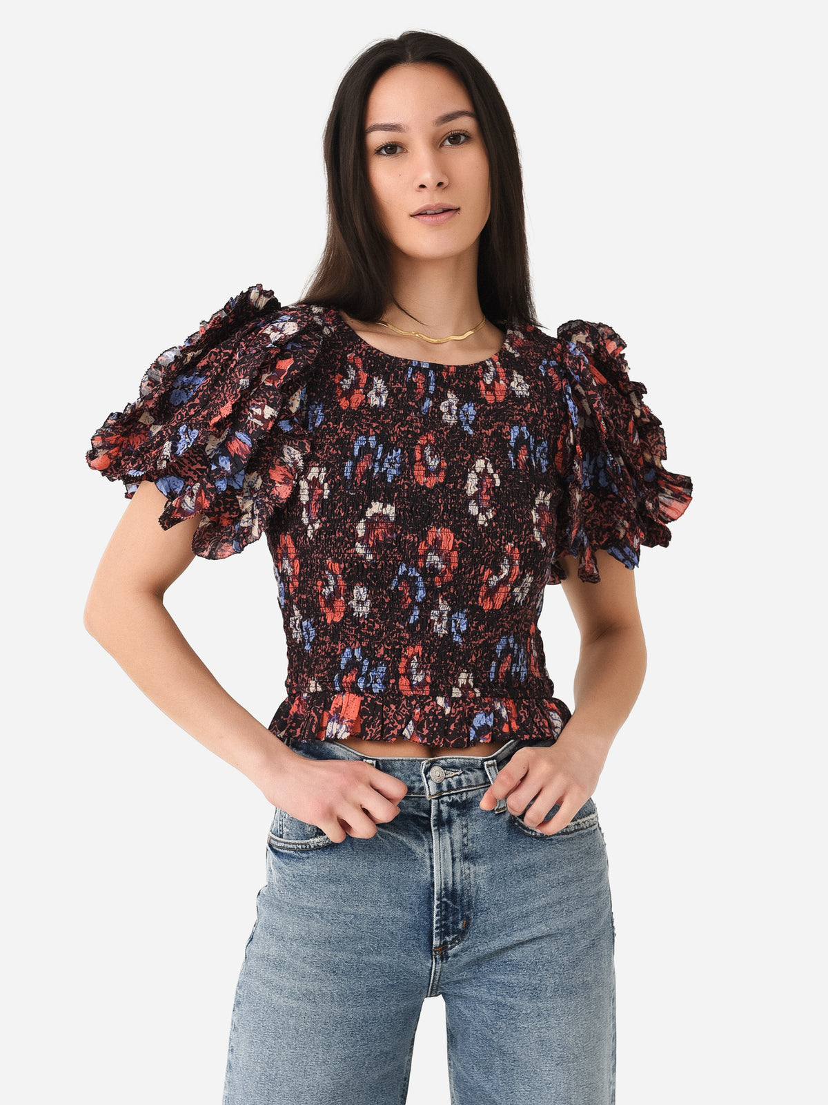 Cleobella Women's Cindi Top Saint Bernard