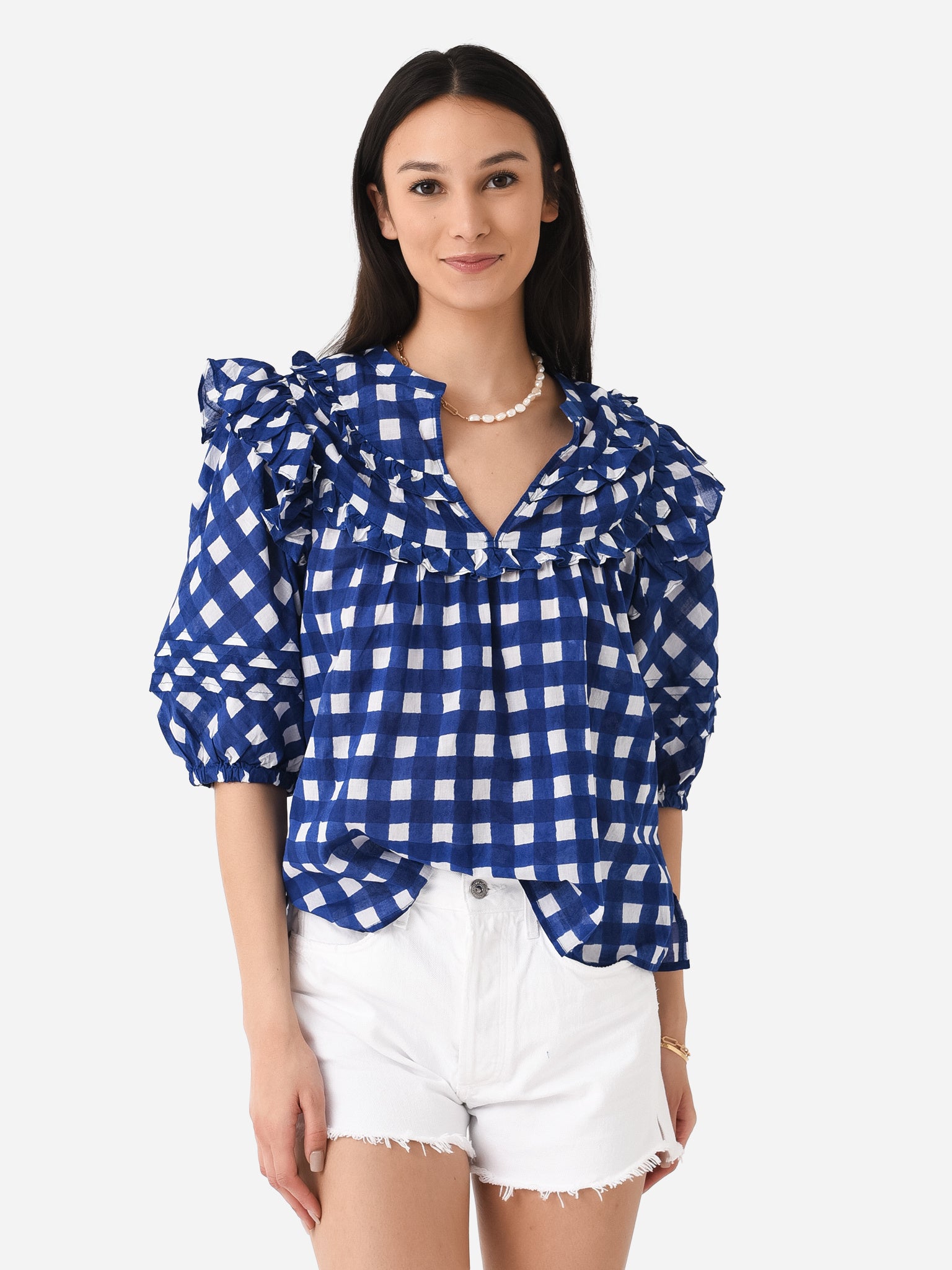 Cleobella Women's Millie Blouse - Saint Bernard