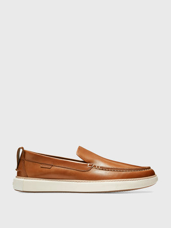 Cole Haan Men\'s 9 Cloudfeel Weekender Canvas Slip-on Driving Loafer Boat Shoes Cloudfeel Weekender Penny Loafer main image 4