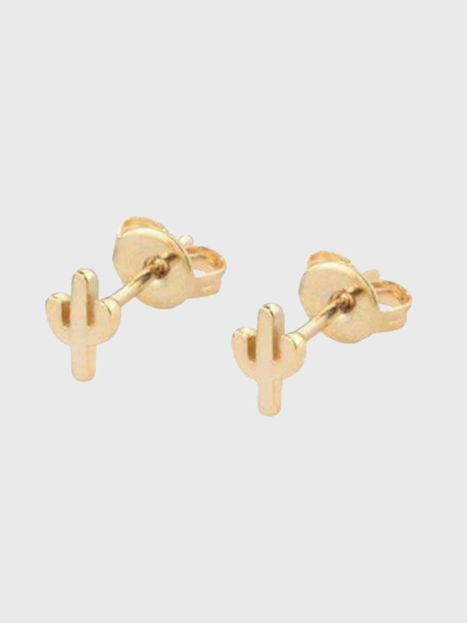 Shashi Cactus Tiny Stud Earring - Saint Bernard