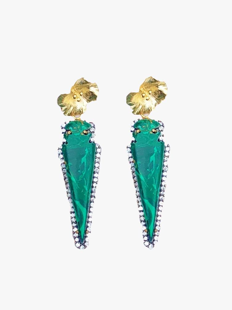 Lauren Huddleston Callie Earring - Saint Bernard