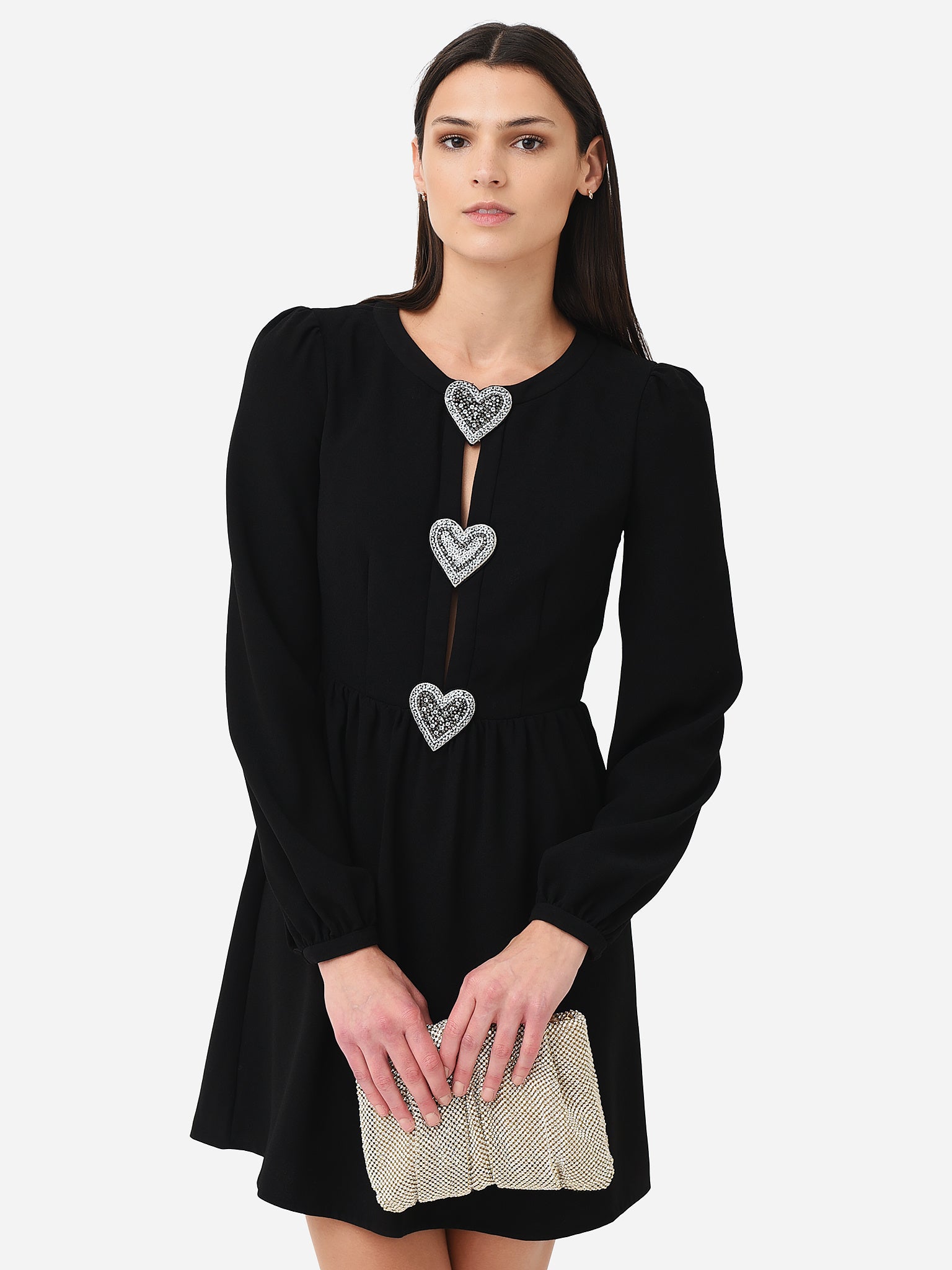 Saloni Women's Camille Mini Dress Saint Bernard Saloni Women's Camille Mini Dress Saint Bernard