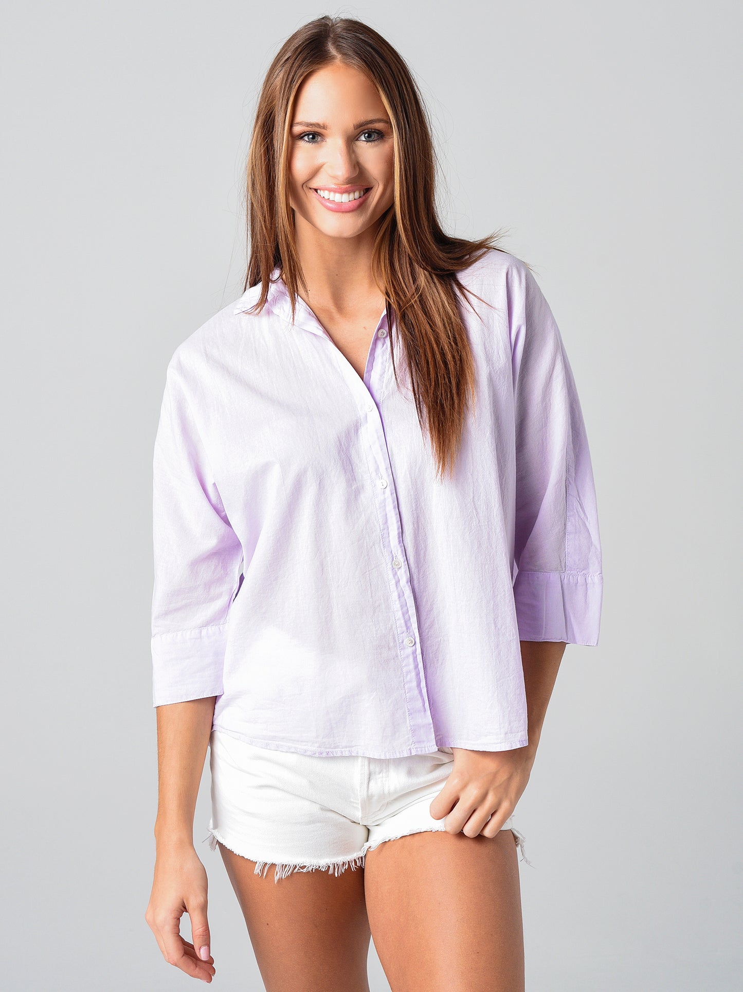 Velvet Women's Carey Woven Cotton Button-Up Shirt
