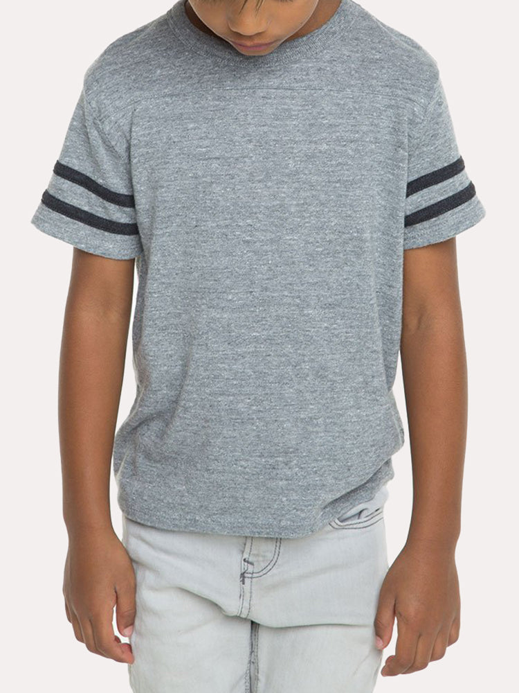 Chaser Boys' Triblend Short Sleeve Crew Neck Tee - Saint Bernard