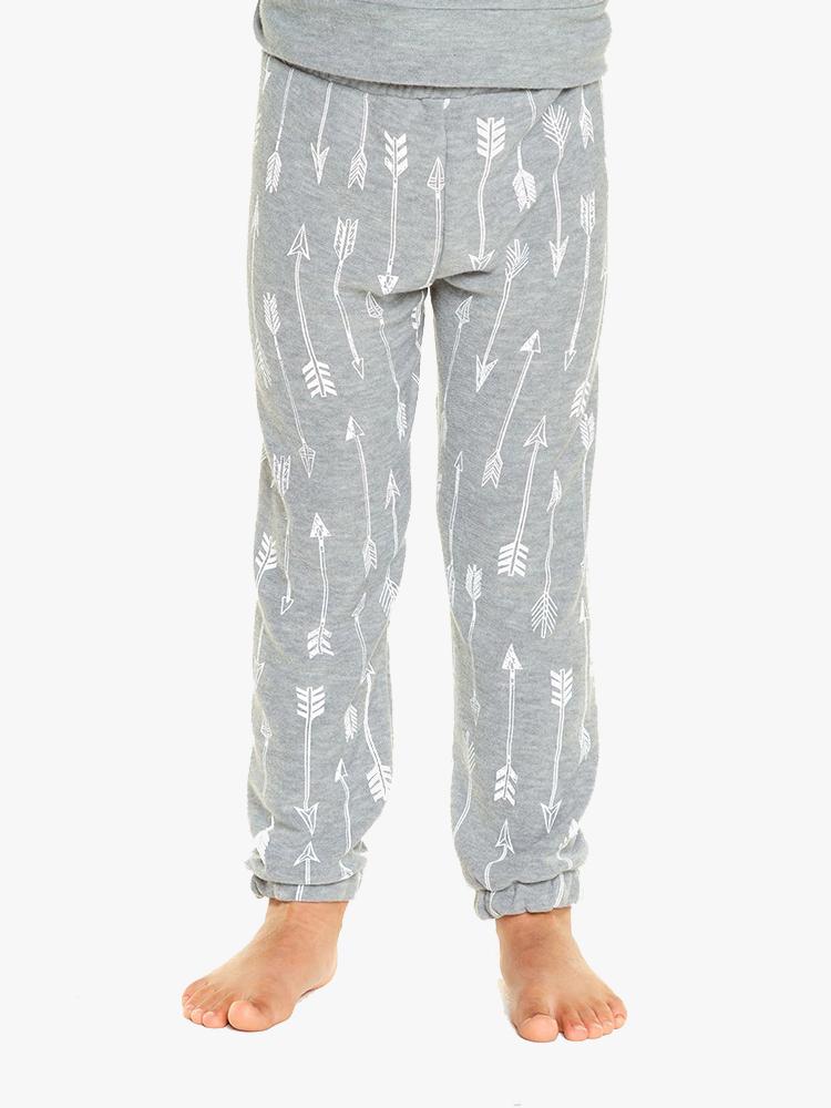 Chaser Boys' Cozy Knit Jogger Heather Grey - Saint Bernard