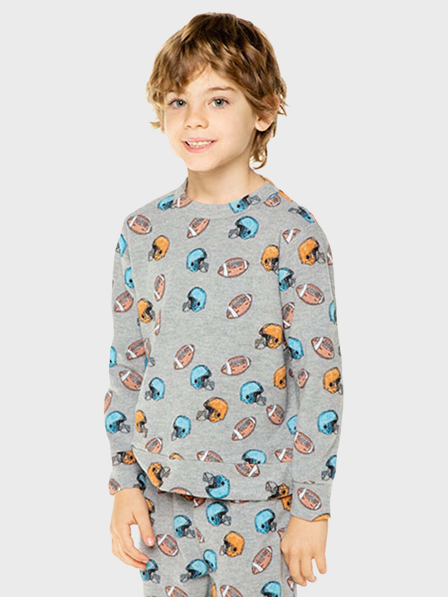 Chaser Boys' Football Crew Pullover - Saint Bernard