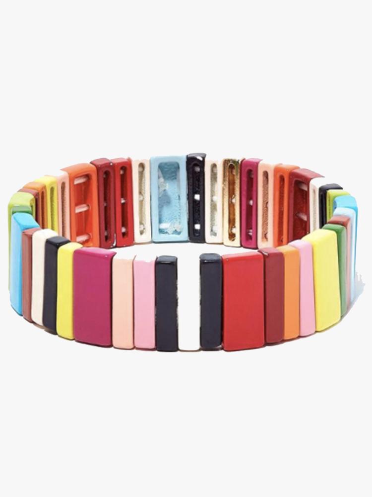 Accessory Concierge Color Crush Large Brick Multi Bracelet - Saint Bernard