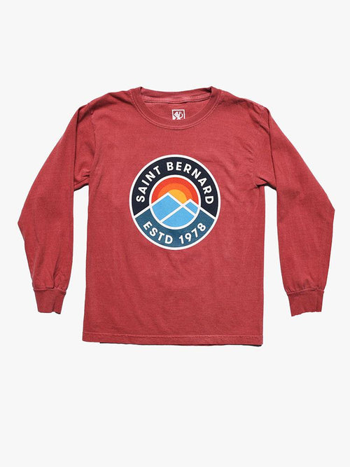 Saint Bernard Kids' Long Sleeve Circle Mountain Tee - Saint Bernard