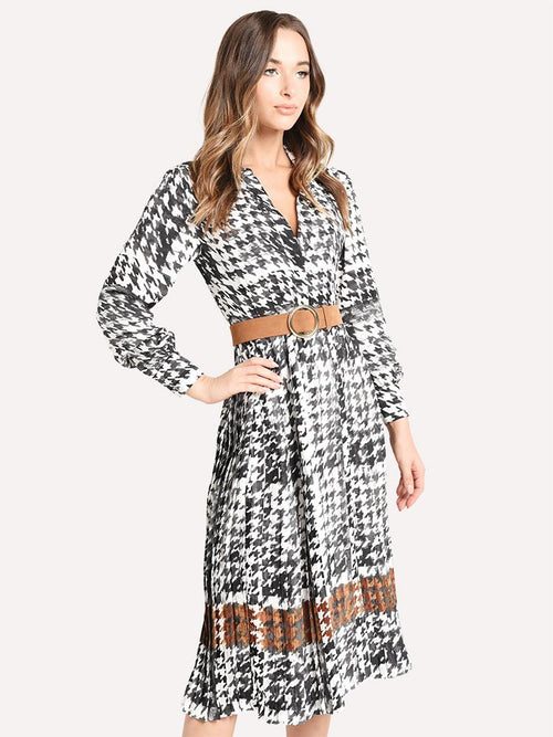 Brochu Walker Laua Pleated Dress - Saint Bernard