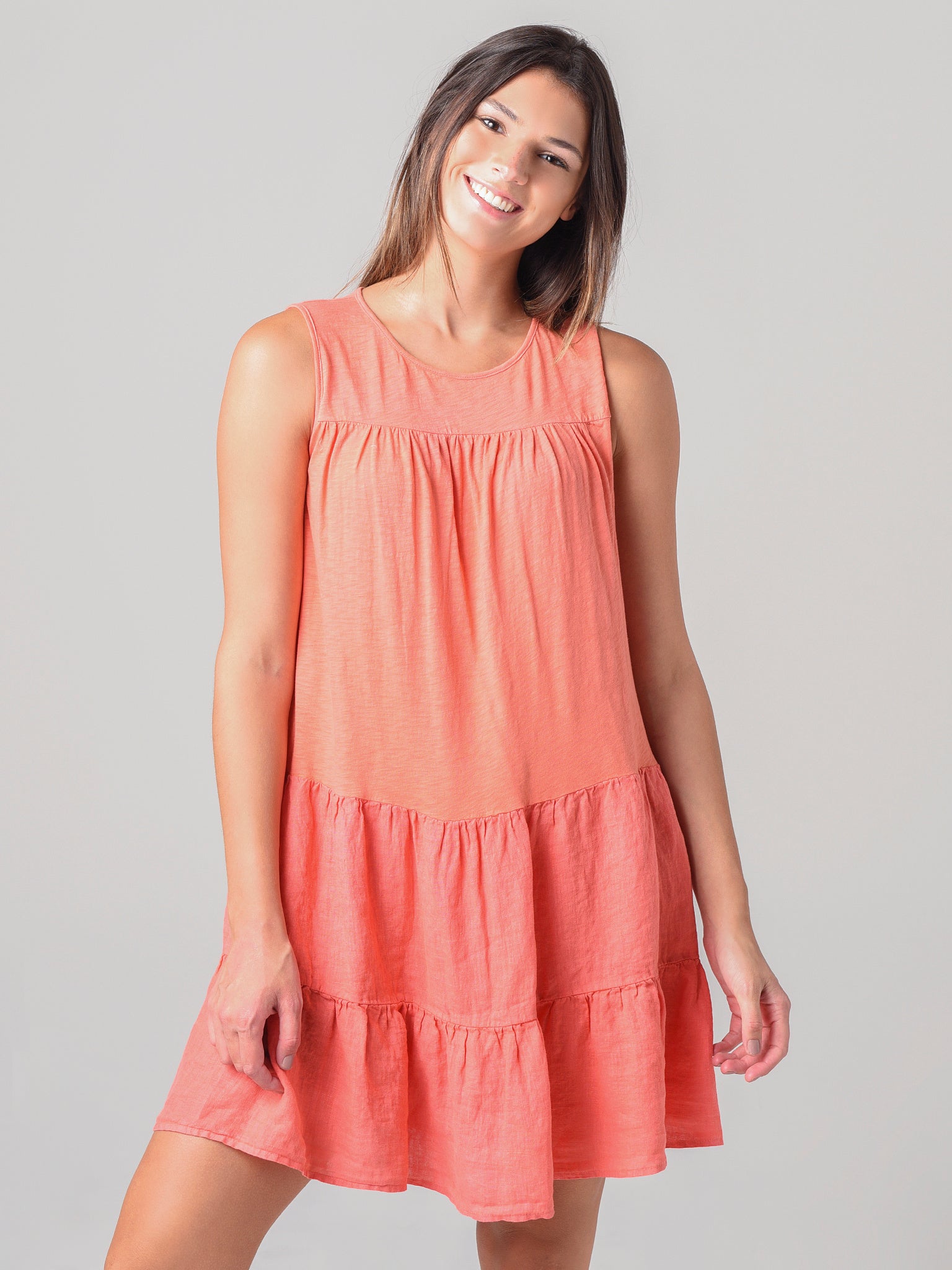 Velvet Women's Charlotte Tiered Dress - Saint Bernard
