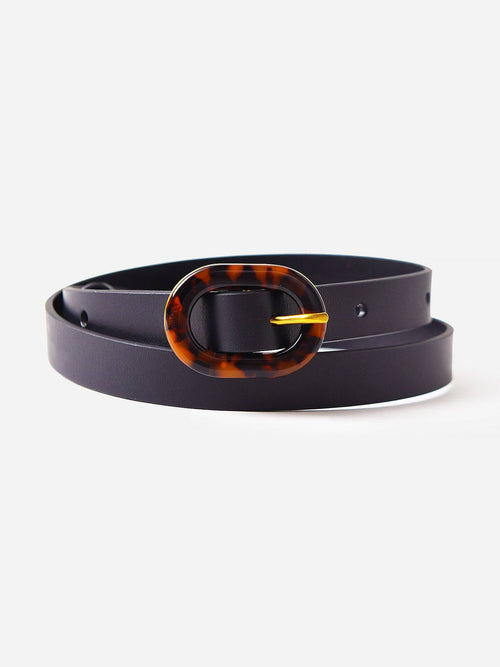 Loeffler Randall Vachetta Leather Chris Belt