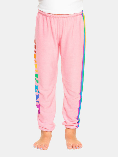 Chaser Girls' Weekend Cozy Knit Sweatpant