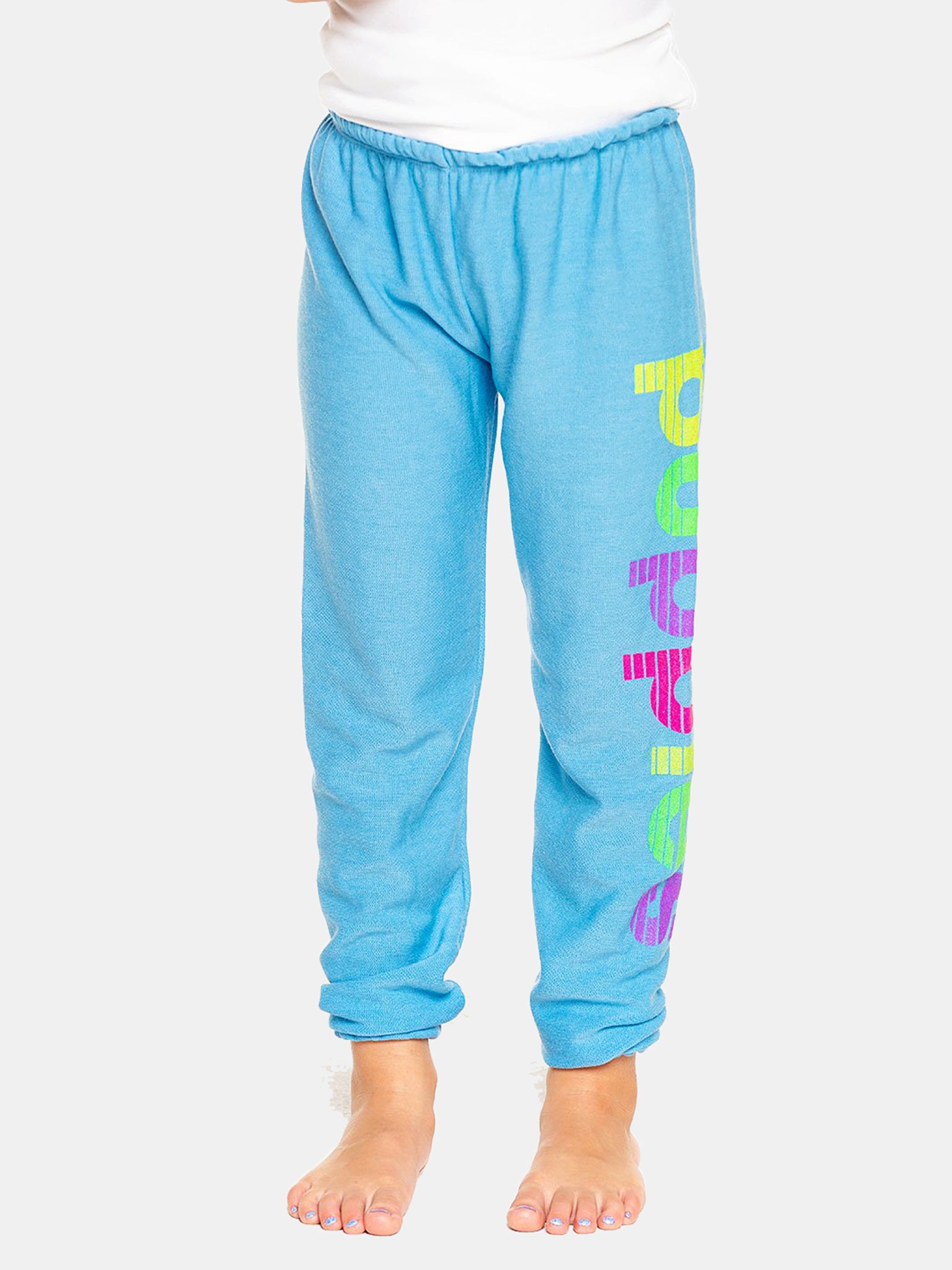 Chaser Girls' Puppies Knit Lounge Pant - Saint Bernard