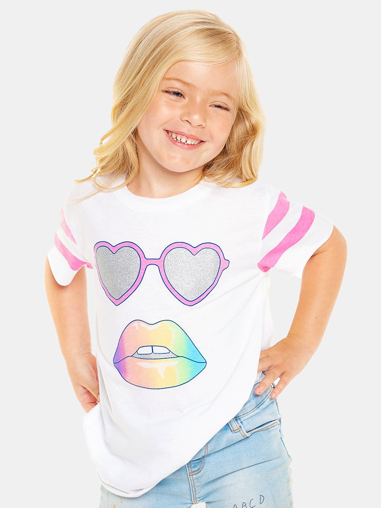 Chaser Girls' Sassy Vintage Tee - Saint Bernard