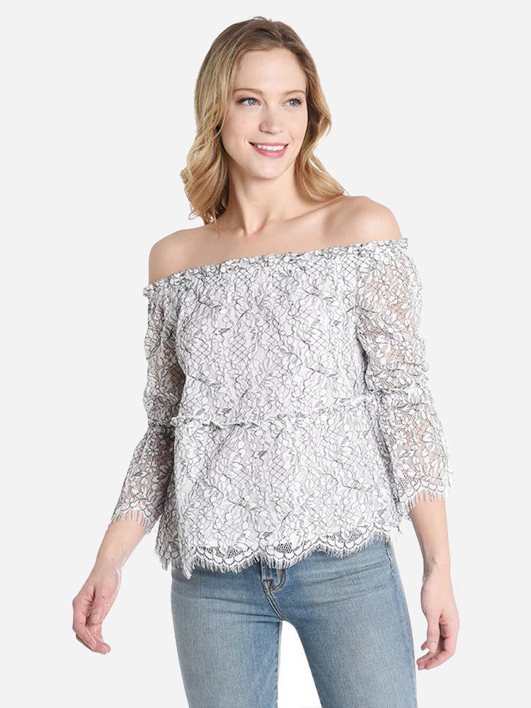 Cupcakes and Cashmere Nichols Top - Saint Bernard
