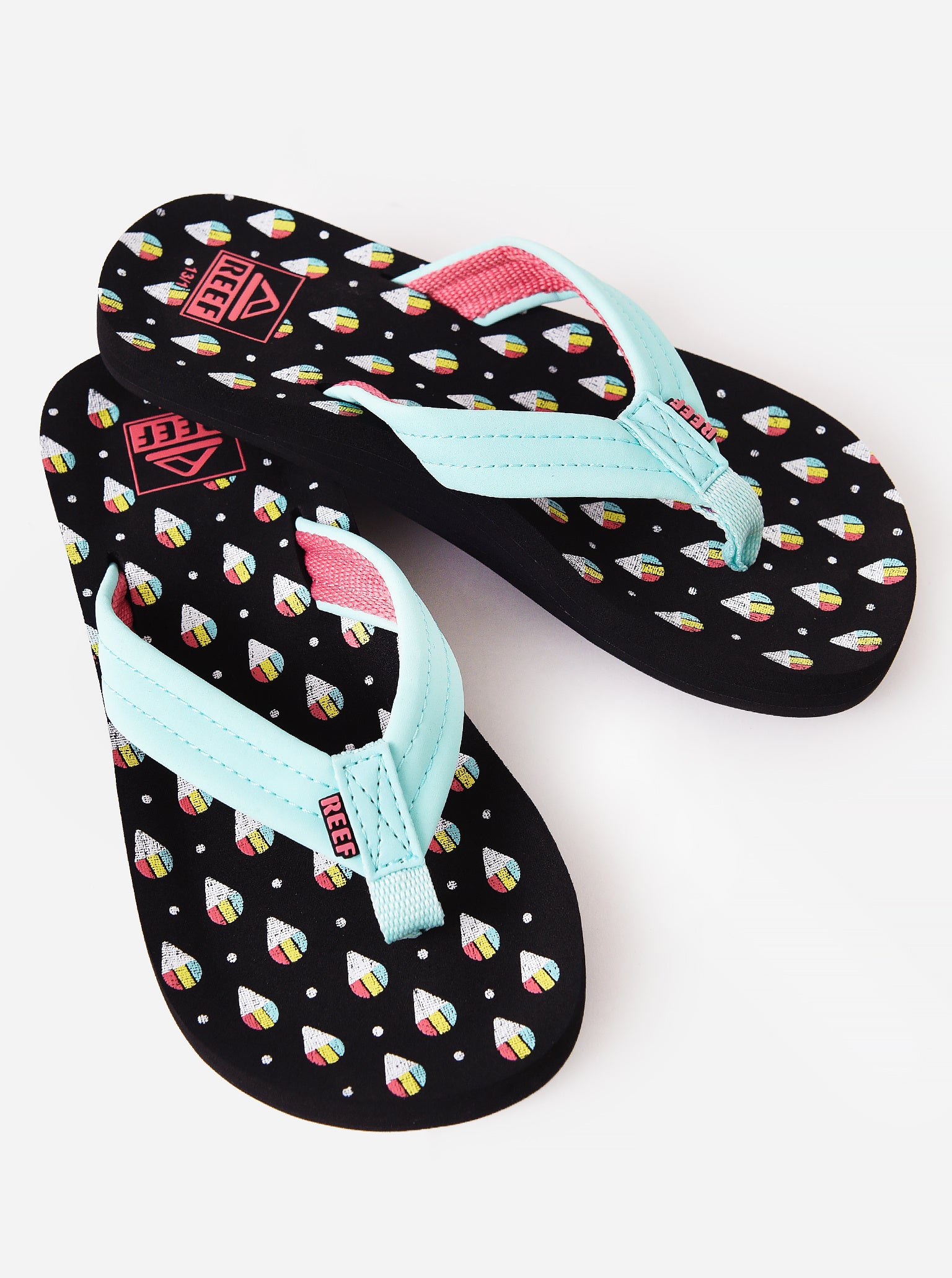 Reef Kids' Ahi Snow Cone Flip Flop - Saint Bernard