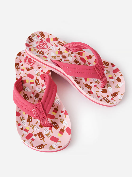 Reef Kids' Ahi Ice Cream Truck Flip Flop