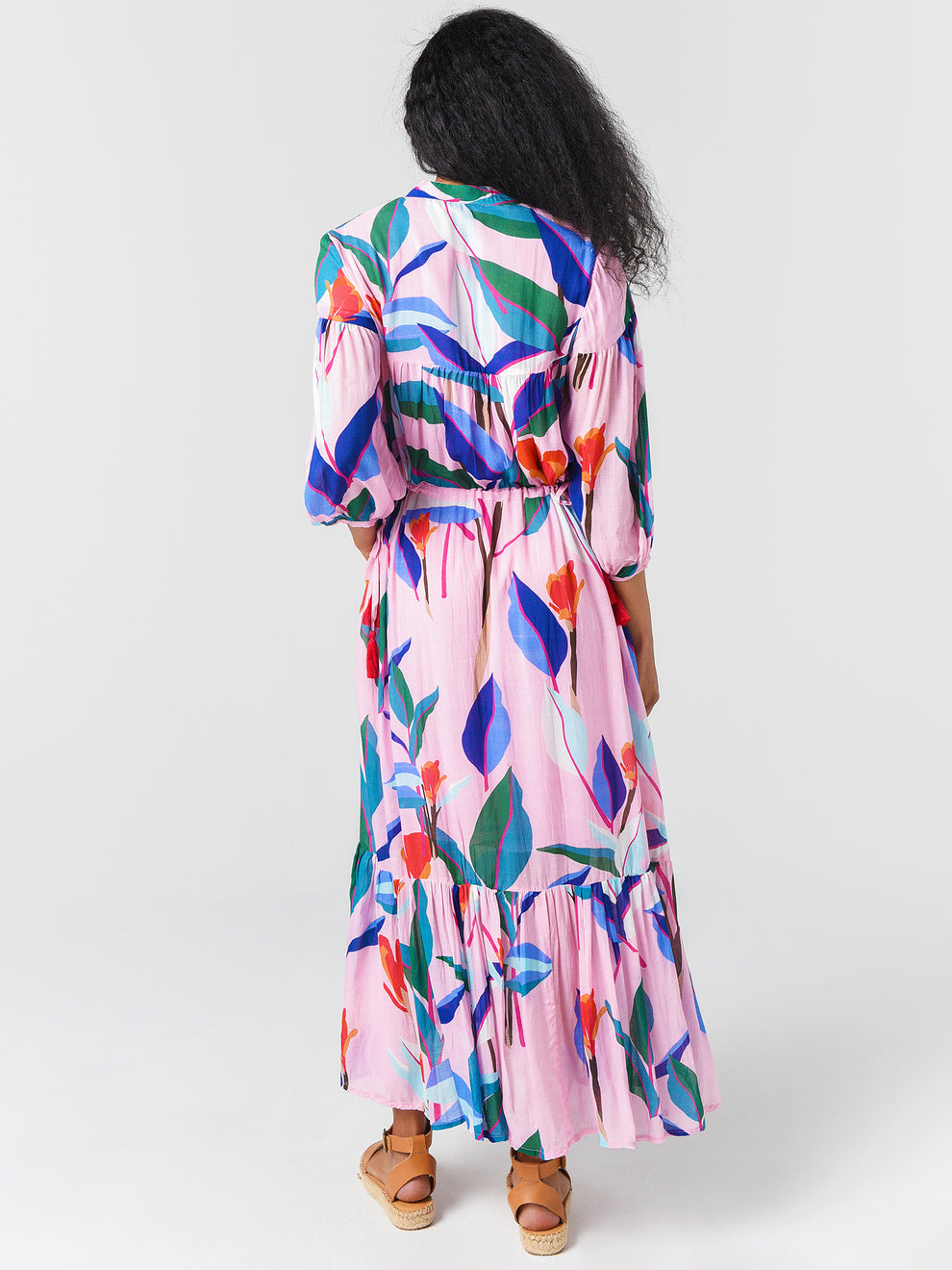 Oliphant Women's Cinched Waist Maxi Dress – saintbernard.com