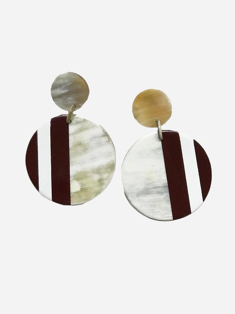 Sunshine Tienda Gameday Earrings - Saint Bernard