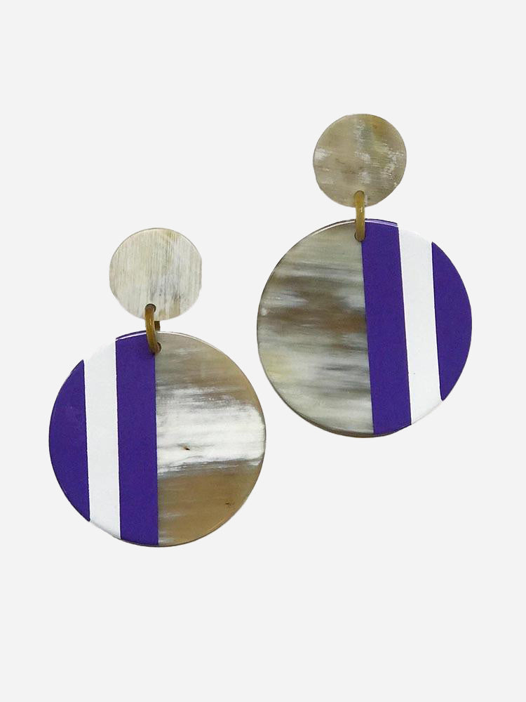 Sunshine Tienda Gameday Earrings - Saint Bernard