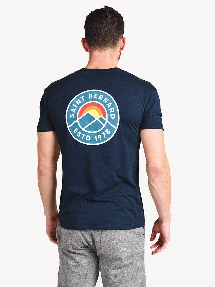 Saint Bernard Circle Mountain Tee - Saint Bernard