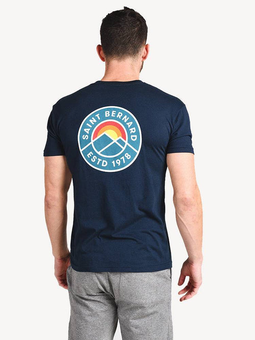 Saint Bernard Circle Mountain Tee - Saint Bernard
