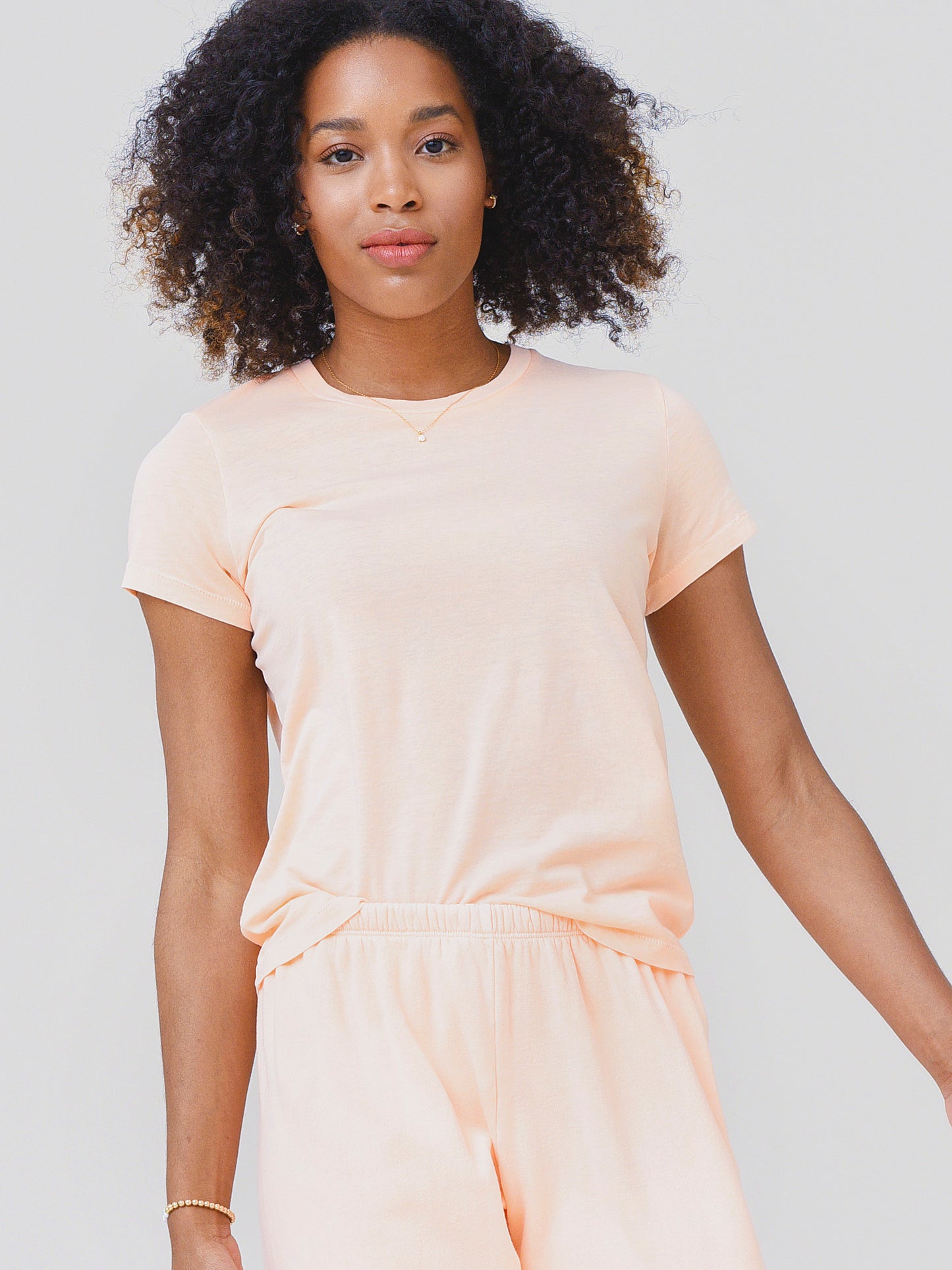 Honorine Women's Leo Crewneck Tee - Saint Bernard