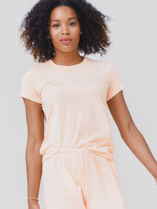 Honorine Women's Leo Crewneck Tee - Saint Bernard
