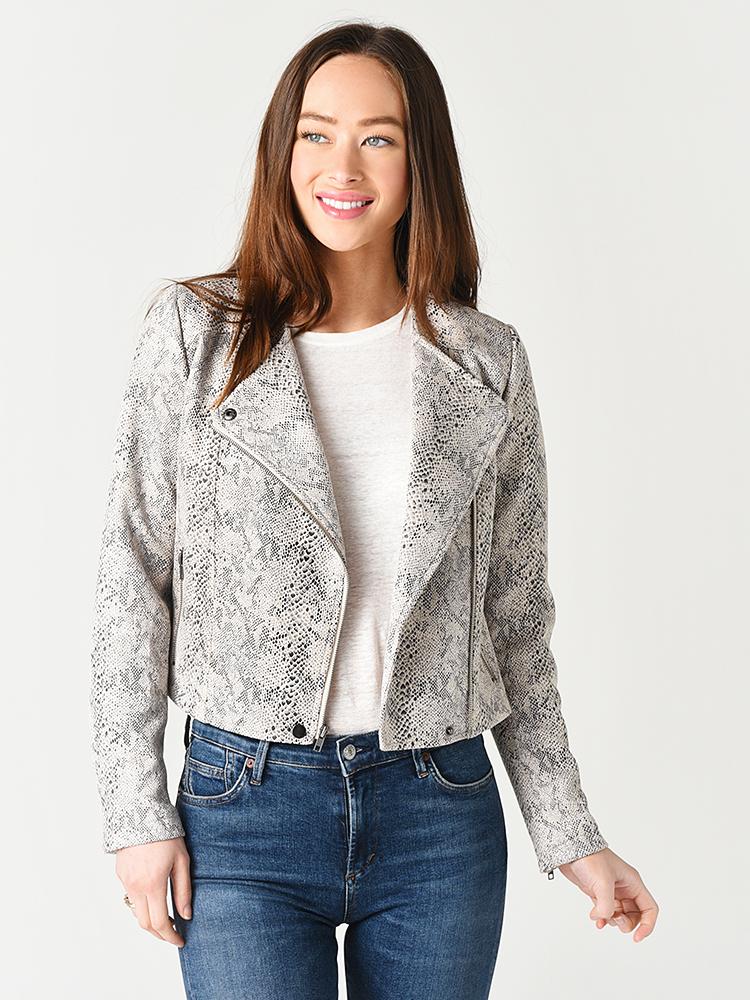 Cupcakes And Cashmere Isabell Faux-Suede Jacket - Saint Bernard