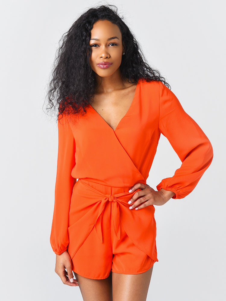 Cupcakes and Cashmere Women's Gideon Romper - Saint Bernard