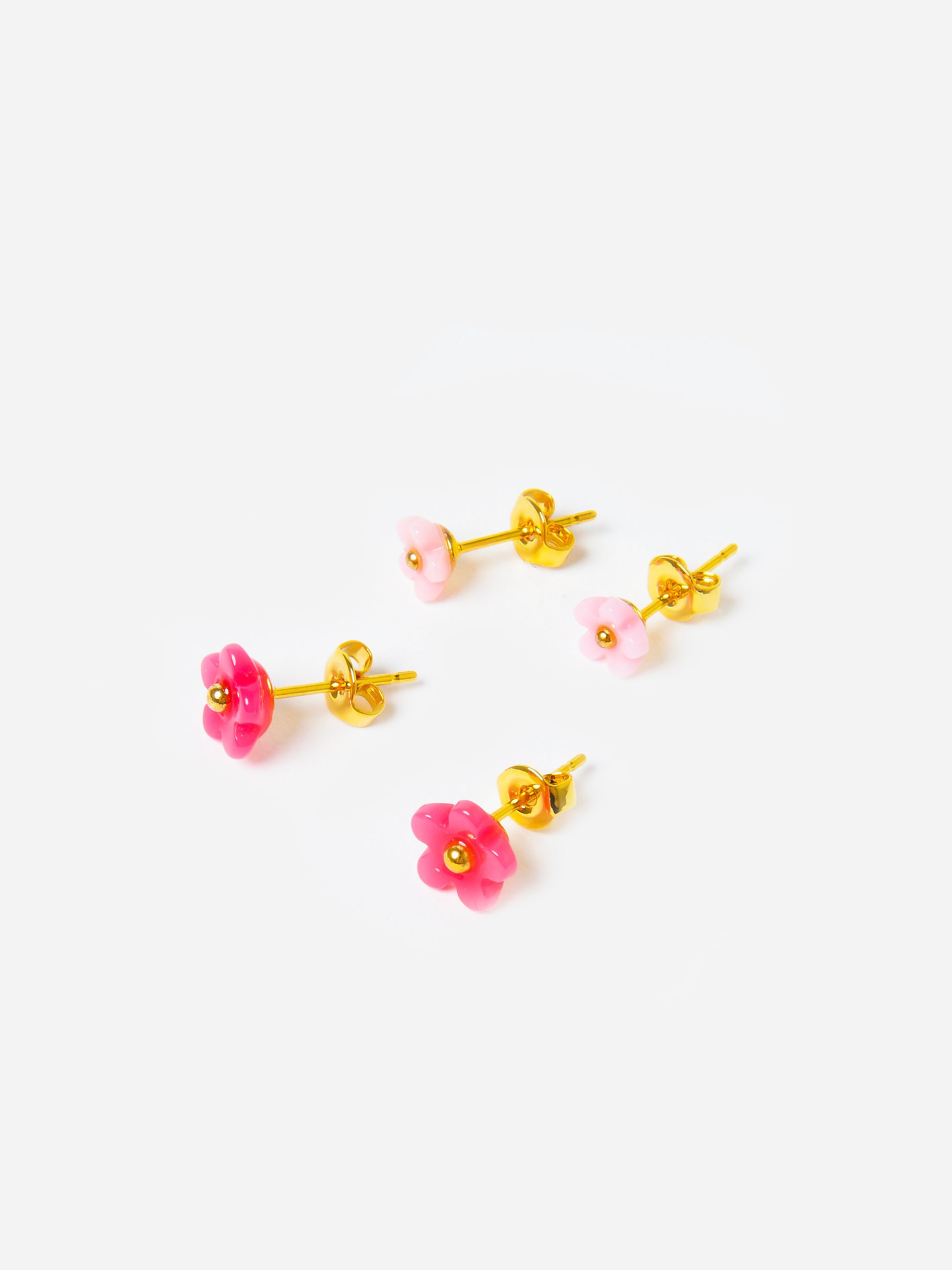 TAI Flower Stud Earrings Set - Saint Bernard