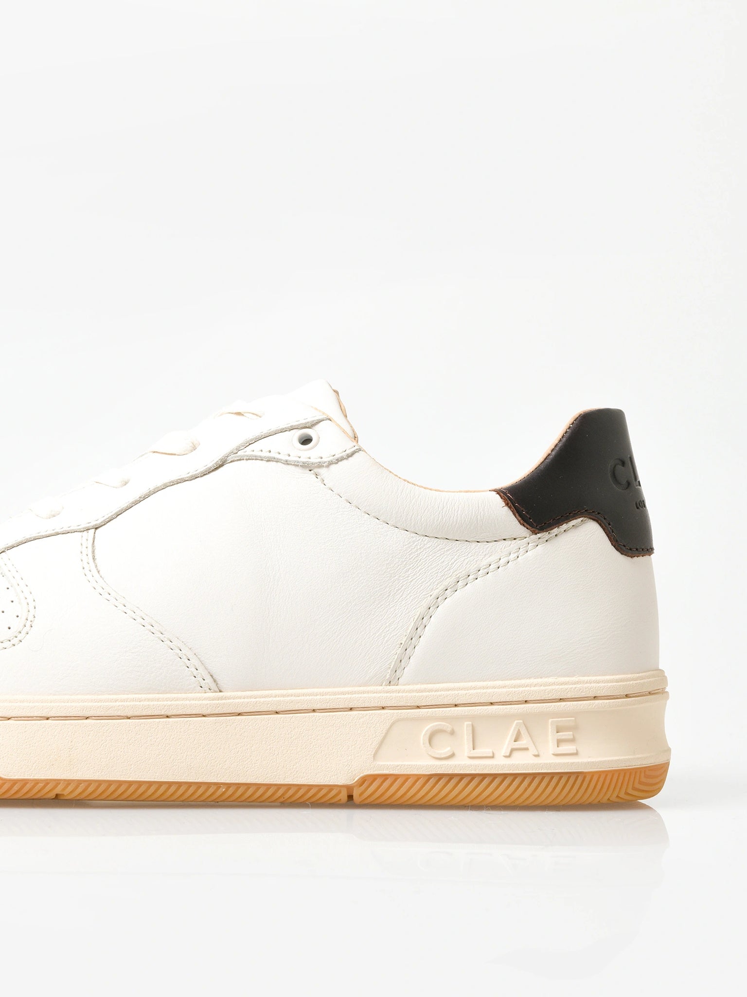 clae malone leather sneaker