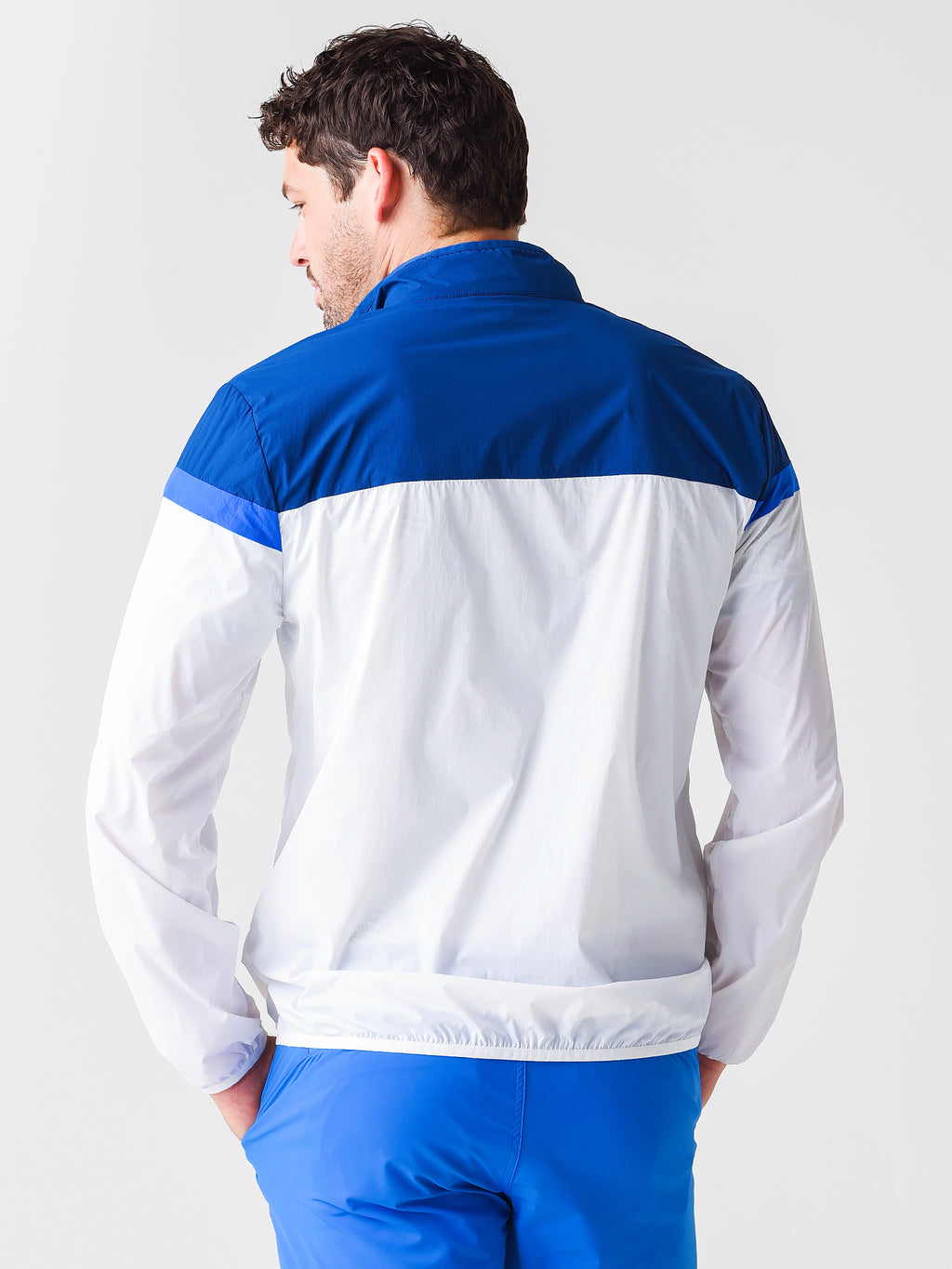 CLARION WINDBREAKERxWHITEESTATEBLUEVICTORIABLUE-alt3