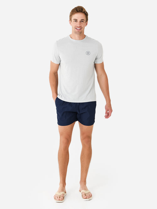Retromarine Men's Classic Navy Swim Trunk