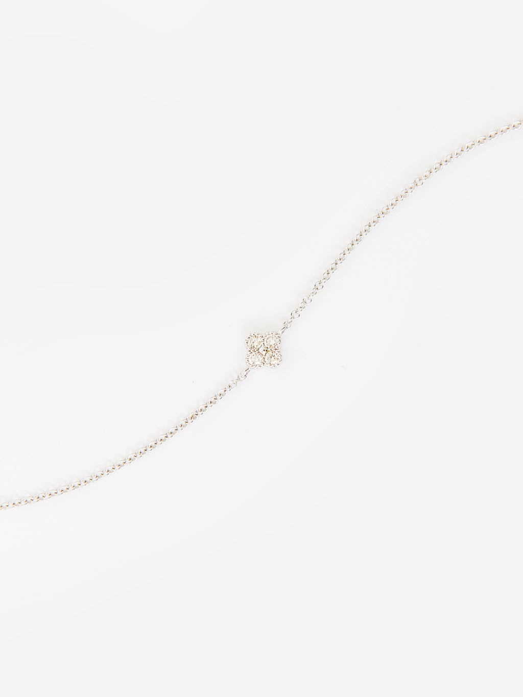 Francie B. Women's Pavé Clover Chain Bracelet - Saint Bernard