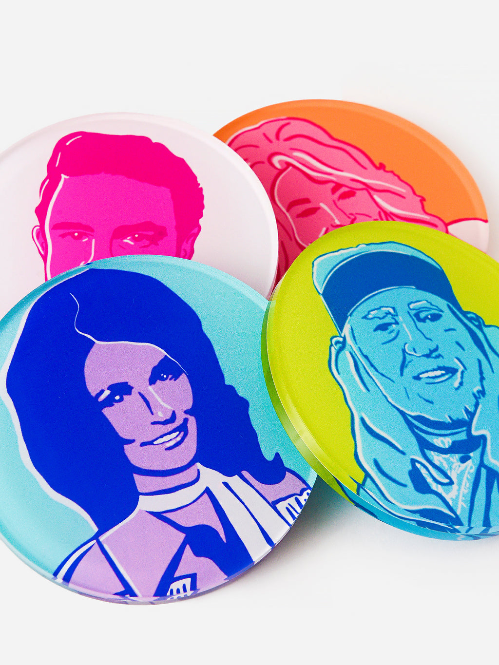 Tart By Taylor Country Legends Set of 4 Coasters - Saint Bernard