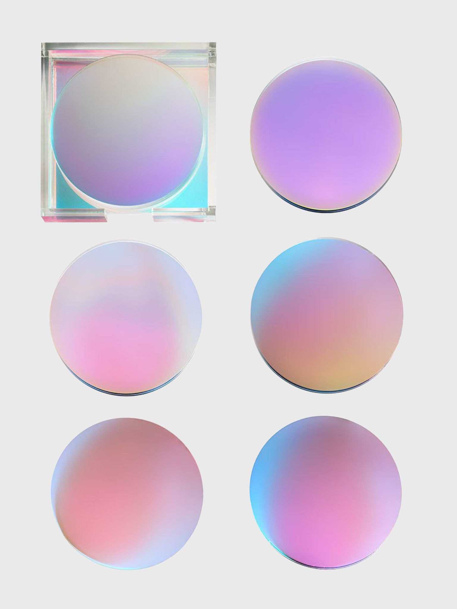 Kim Seybert Luna Drink Coasters Set - Saint Bernard