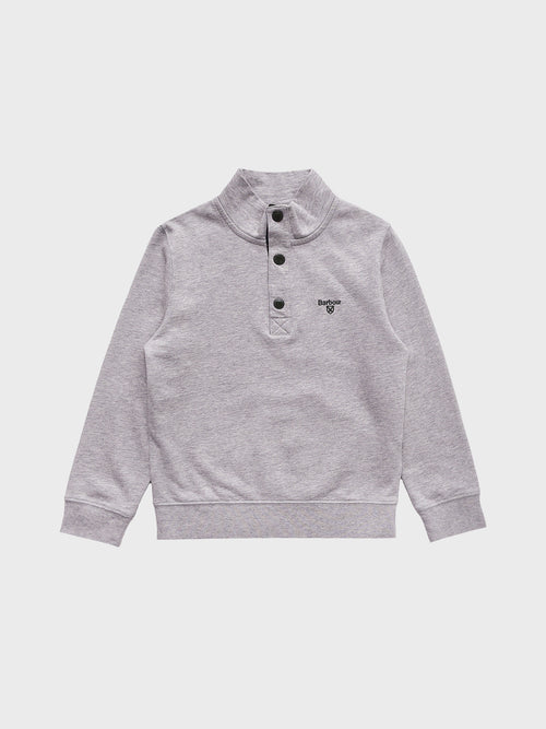 Barbour Boys' Half Snap Pullover