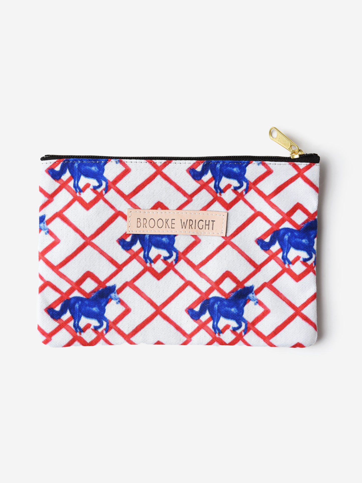 Brooke Wright Designs Collegiate Clutch - Saint Bernard