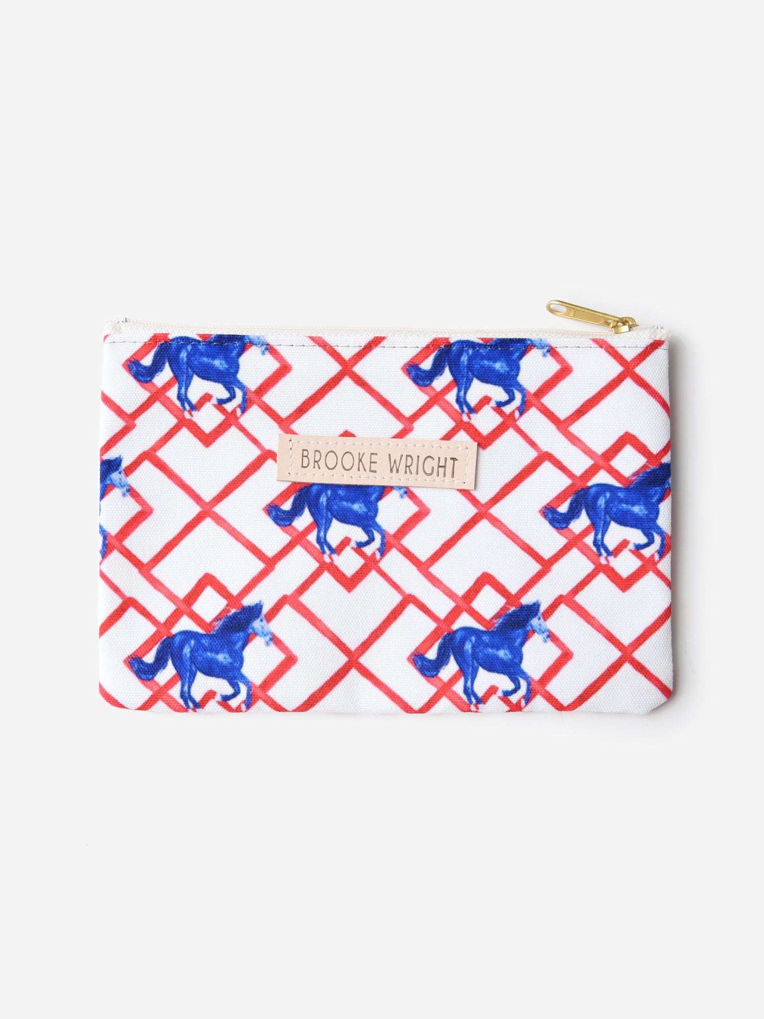 Brooke Wright Designs Collegiate Clutch - Saint Bernard